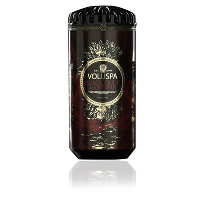 Vela Black Figue e Chypre Coleção Maison Noir Cerâmica 120 Horas Voluspa