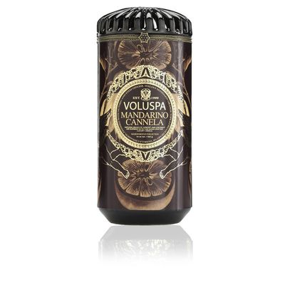 Vela Mandarino Cannela Coleção Maison Rouge Cerâmica 120 Horas Voluspa