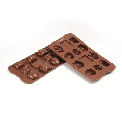 Forma Chocolate Hora do Chá Silikomart