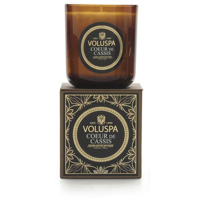 Vela Coeur Cassis Coleção Maison DOr Copo 100 Horas Voluspa