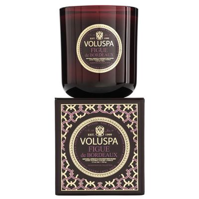 Vela Figue de Bordeaux Coleção Maison Rouge Copo 100 Horas Voluspa