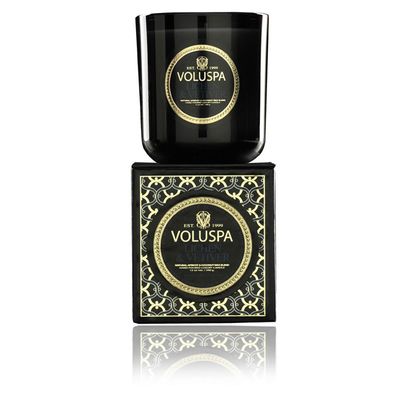Vela Lichen e Vetiver Coleção Maison Noir Copo 100 Horas Voluspa