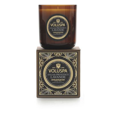 Vela Atelier Provence Lavande Coleção Maison DOr Copo 100 Horas Voluspa
