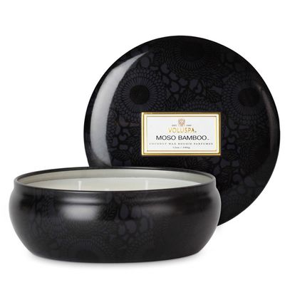 Vela Moso Bamboo Coleção Japonica 3 Pavios Lata 60 Horas Voluspa