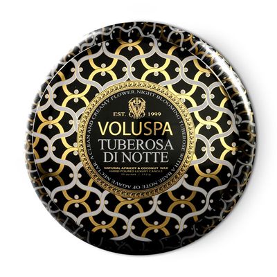 Vela Tuberosa Di Notte Coleção Maison Noir 2 Pavios Lata 50 Horas Voluspa