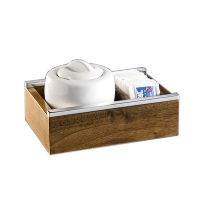 Açucareiro e Adoçante Conjunto 2 Peças 5X12 cm Brz