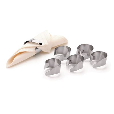 Argolas para Guardanapos Hoop 6 Peças Forma