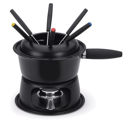 Fondue Lugano Panela Esmaltada 11 Peças Forma
