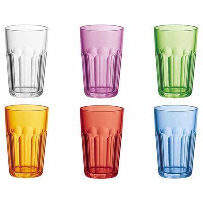 Copos 6 Peças Coloridos Guzzini