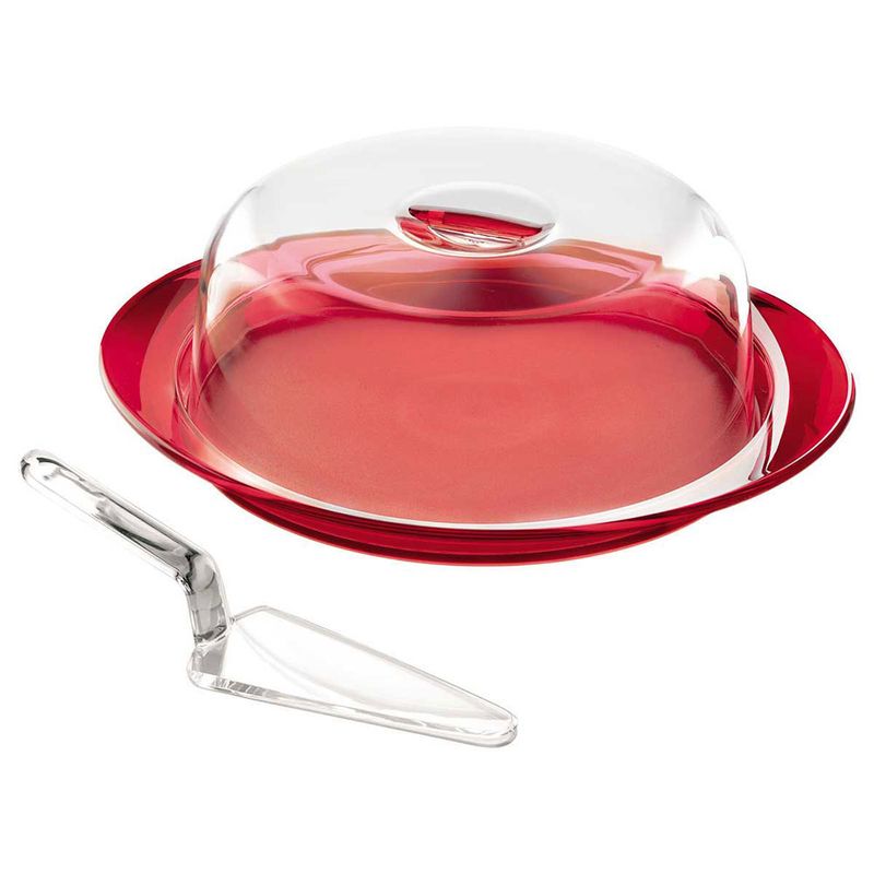 prato-de-bolo-com-tampa-feeling-vermelho-guzzini