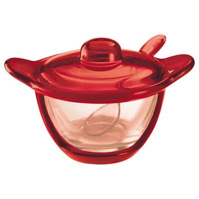 Açucareiro Bolli Vermelho Guzzini