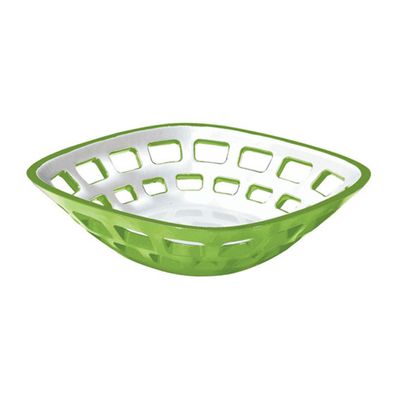 Cesto de Pão Vintage com Verde Guzzini