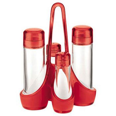 Galheteiro Mirage Vermelho Guzzini