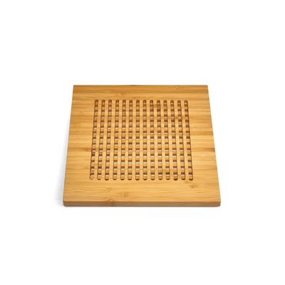 Descanso de Prato Quadrado em Bambu Toquio 20 cm Welf
