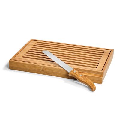 Migalheira em Bambu com Faca Verona Welf
