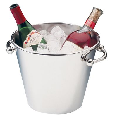 Balde Balls para Vinho em Prata 24X20 cm Wolff