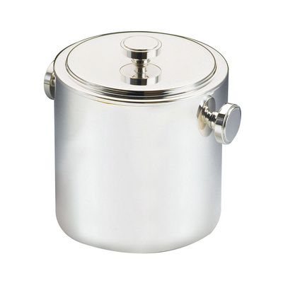 Balde Térmico para Gelo em Prata 2,5 Litros 17X17 cm Wolff