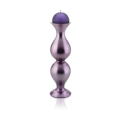 Castiçal Bombayl H 42 cm Ametista Ivv
