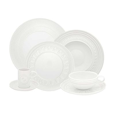 Aparelho de Jantar Chá e Café Ornament 30 Peças Vista Alegre Atlantis