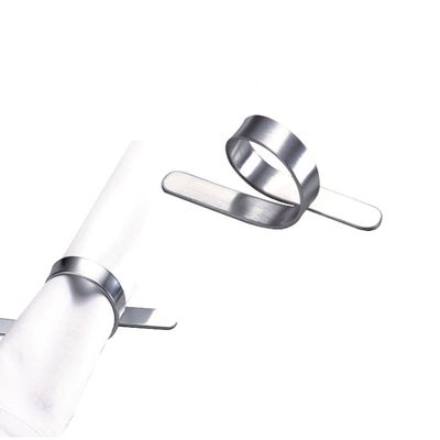 Argolas para Guardanapos Sissa 6 Peças Riva