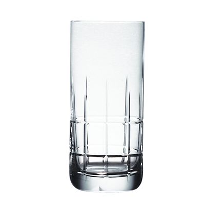 Copo Long Drink Lapidação Danubio 395 ml 6 Peças Strauss