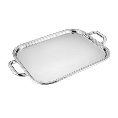 Bandeja com Alça e Cordão Croise Oblonga 40X31 cm St James