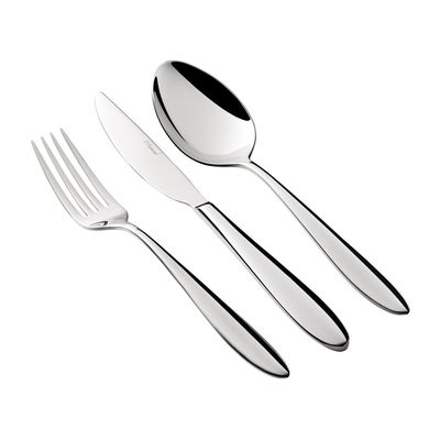 Faqueiro Aço Inox Moonlight 130 Peças St James