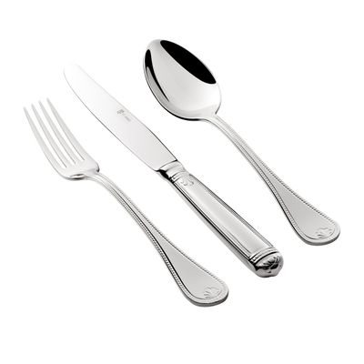 Faqueiro Perola Prata 130 Peças St James