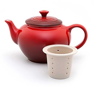 Bule de Chá com Infusor Vermelho Le Creuset
