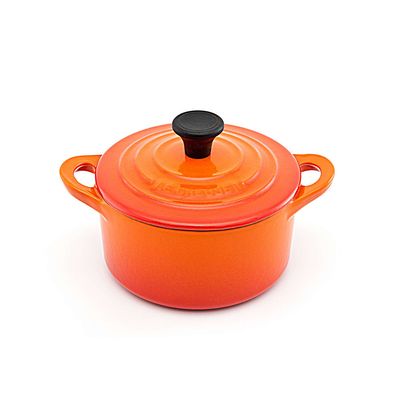 Mini Cocotte Cerâmica Laranja Le Creuset