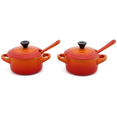 Conjunto para Molho de Condimento Laranja Le Creuset