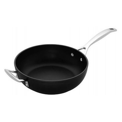 Frigideira Funda com Alça Non Stick Alumínio e Aço Inox 28 cm Preto Le Creuset