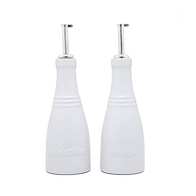 Galheteiro Óleo e Vinagre Branco Le Creuset