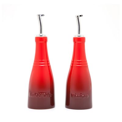 Galheteiro Óleo e Vinagre Vermelho Le Creuset