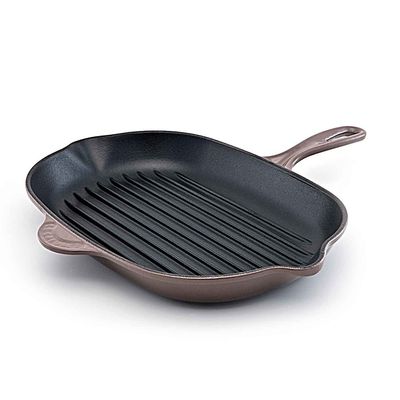 Grelha Oval 32 cm Terra Natural Le Creuset