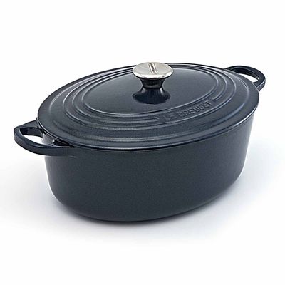 Panela Oval 29 cm Azul Midnight Blue Le Creuset
