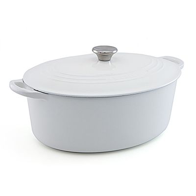 Panela Oval 31 cm Branco Le Creuset