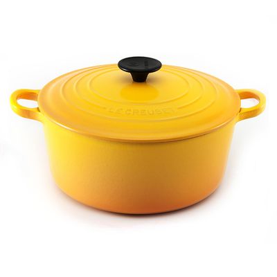 Panela Redonda 22 cm Amarelo Dijon Le Creuset