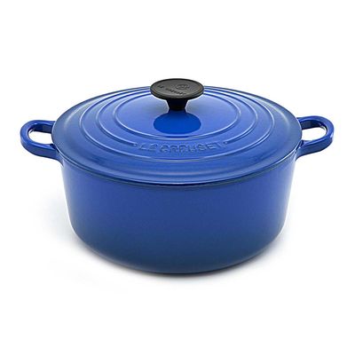 Panela Redonda 22 cm Azul Cobalto Le Creuset