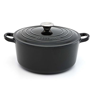 Panela Redonda 26 cm Preto Black Onix Le Creuset