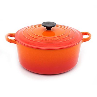 Panela Redonda 30 cm Laranja Le Creuset