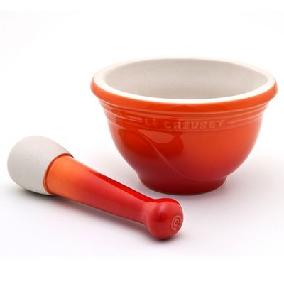 Pilão Laranja Le Creuset