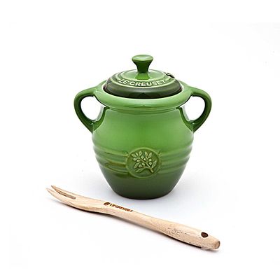 Pote para Azeitonas Verde Verde Kiwi Le Creuset