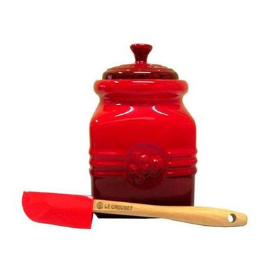 Pote para Geleia de Frutas Vermelho Le Creuset