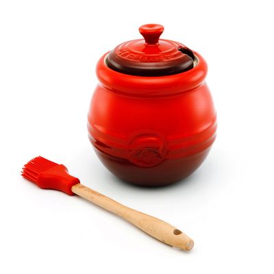 Pote para Molho Barbecue Vermelho Le Creuset