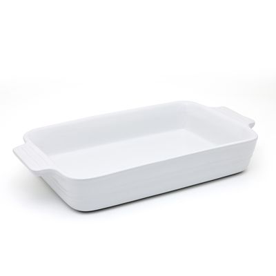 Travessa Retangular 600 ml Branco Le Creuset