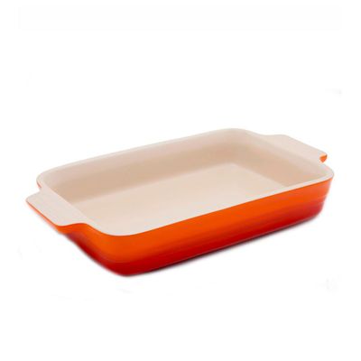 Travessa Retangular 3 Litros Laranja Le Creuset
