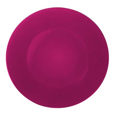 Sousplat Vidro 31 cm Rosa Bormioli Rocco
