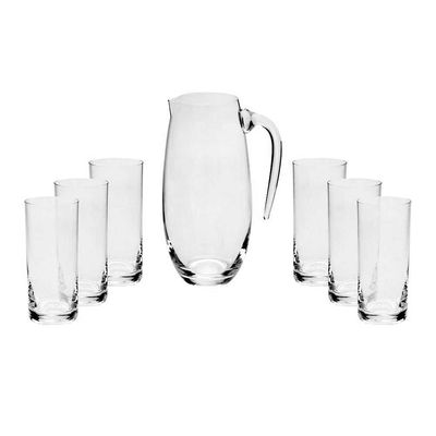 Copo Bar Line com Jarra 7 Peças 1,5 Litros 300 ml Bohemia