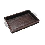 Bandeja-Brz-Retangular-Grande-Crocodilo-marrom-43x58-cm